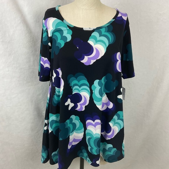 Lularoe Perfect T Top Minnie & Mickey NWT - Size S - Picture 1 of 6